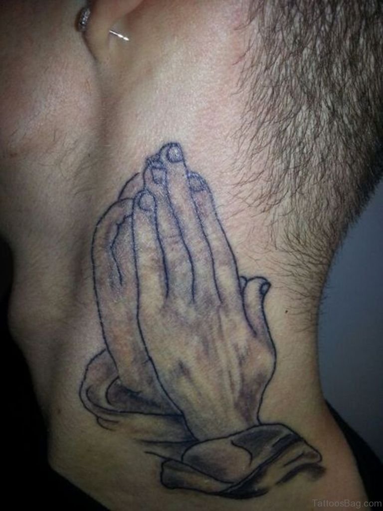 tattoos for men praying hands 0060