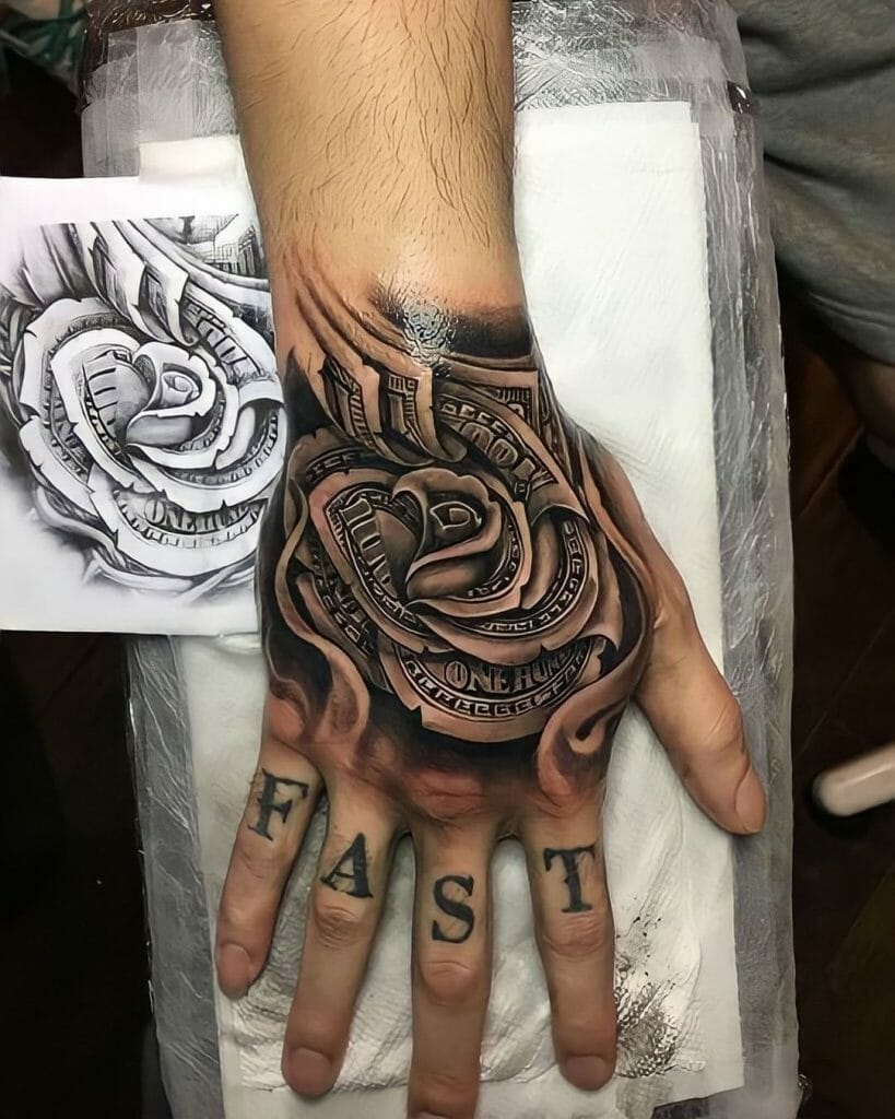 tattoos for men praying hands 0061