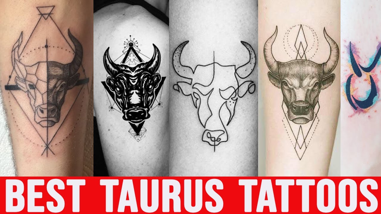 Taurus tattoos for men ideas