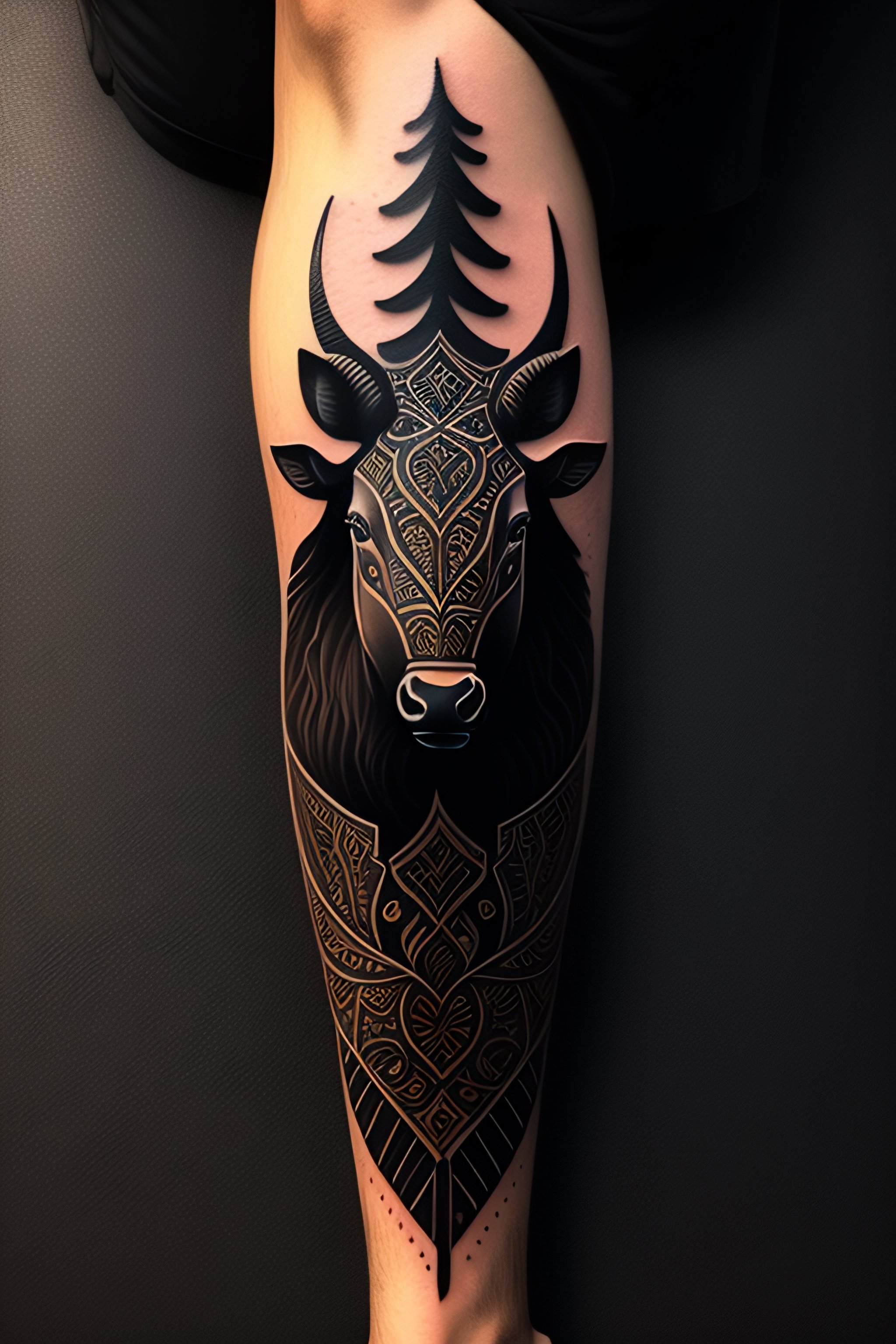 Taurus tattoos for men 0010