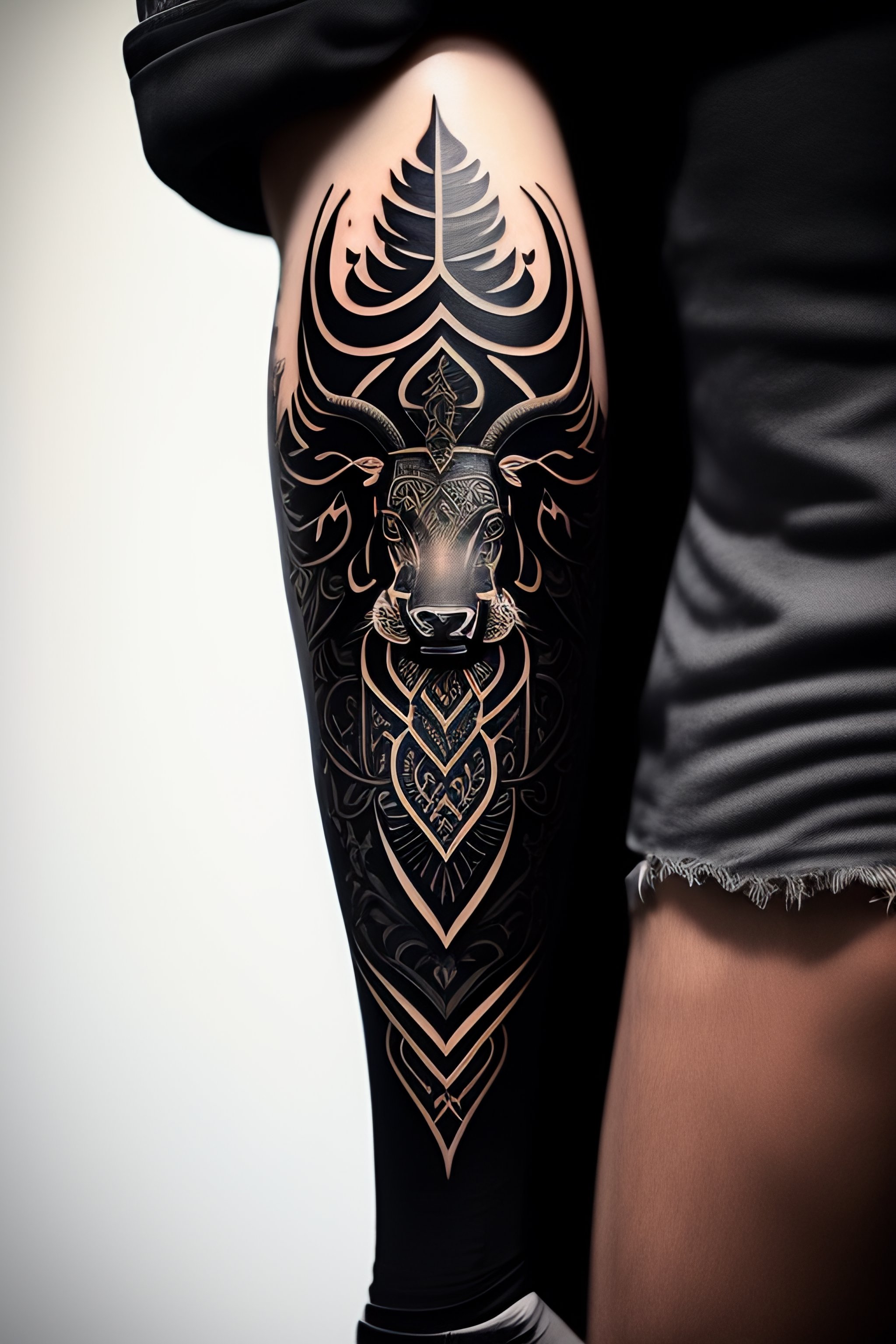 Taurus tattoos for men 0014