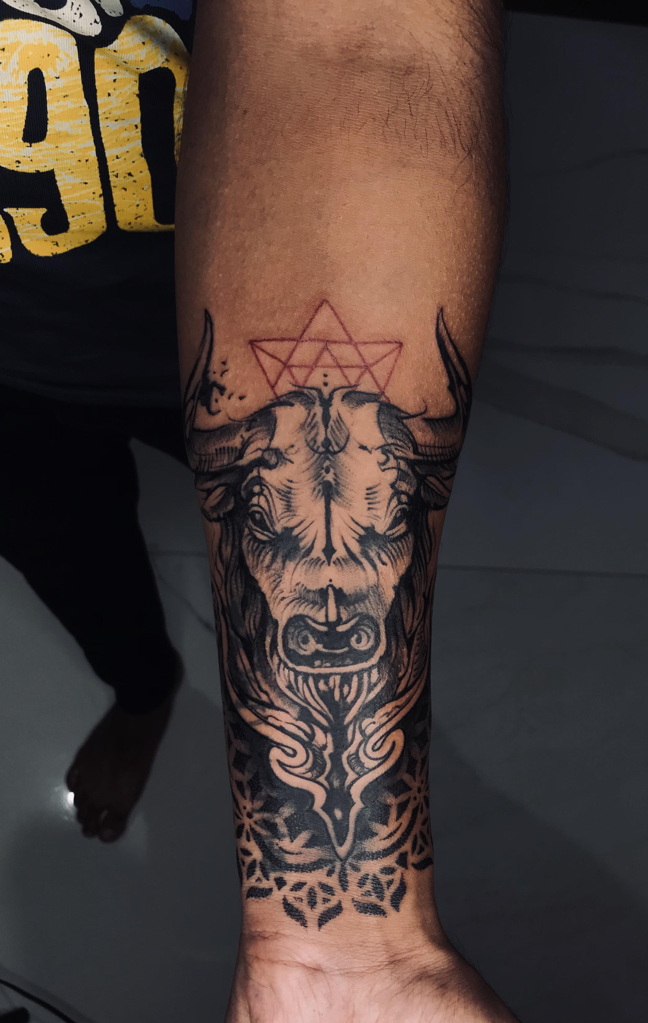 Taurus tattoos for men 0026