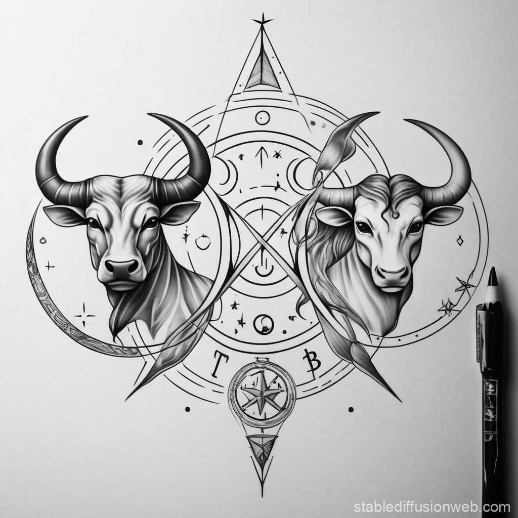 Taurus tattoos for men 0028