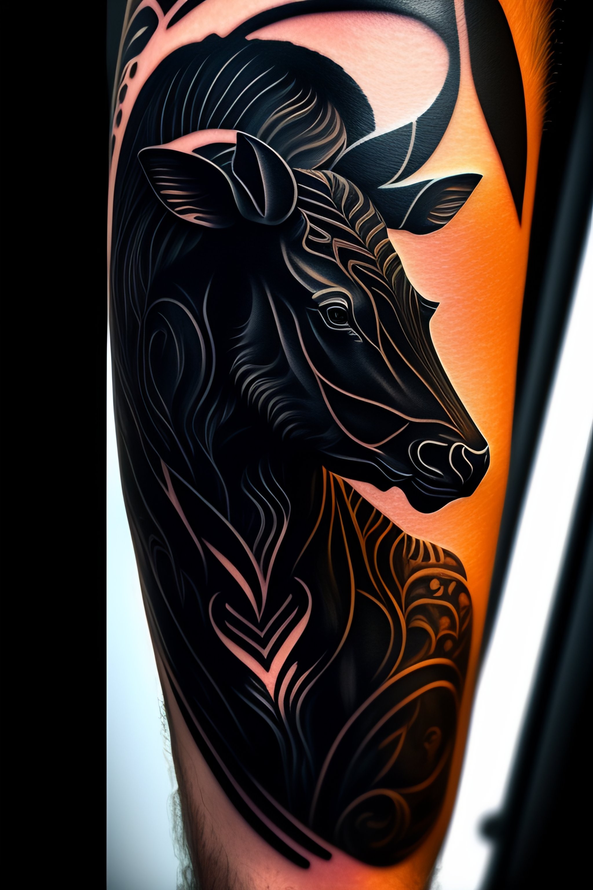 Taurus tattoos for men 0032