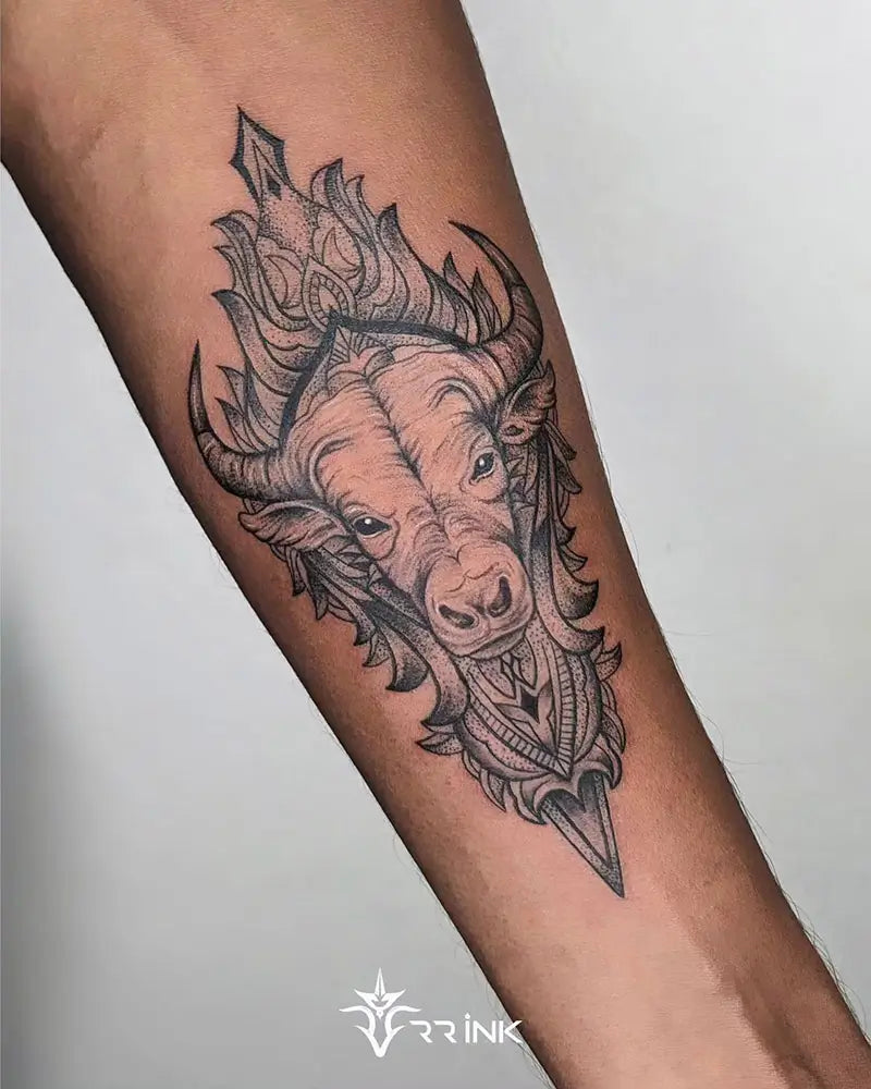 Taurus tattoos for men 0033