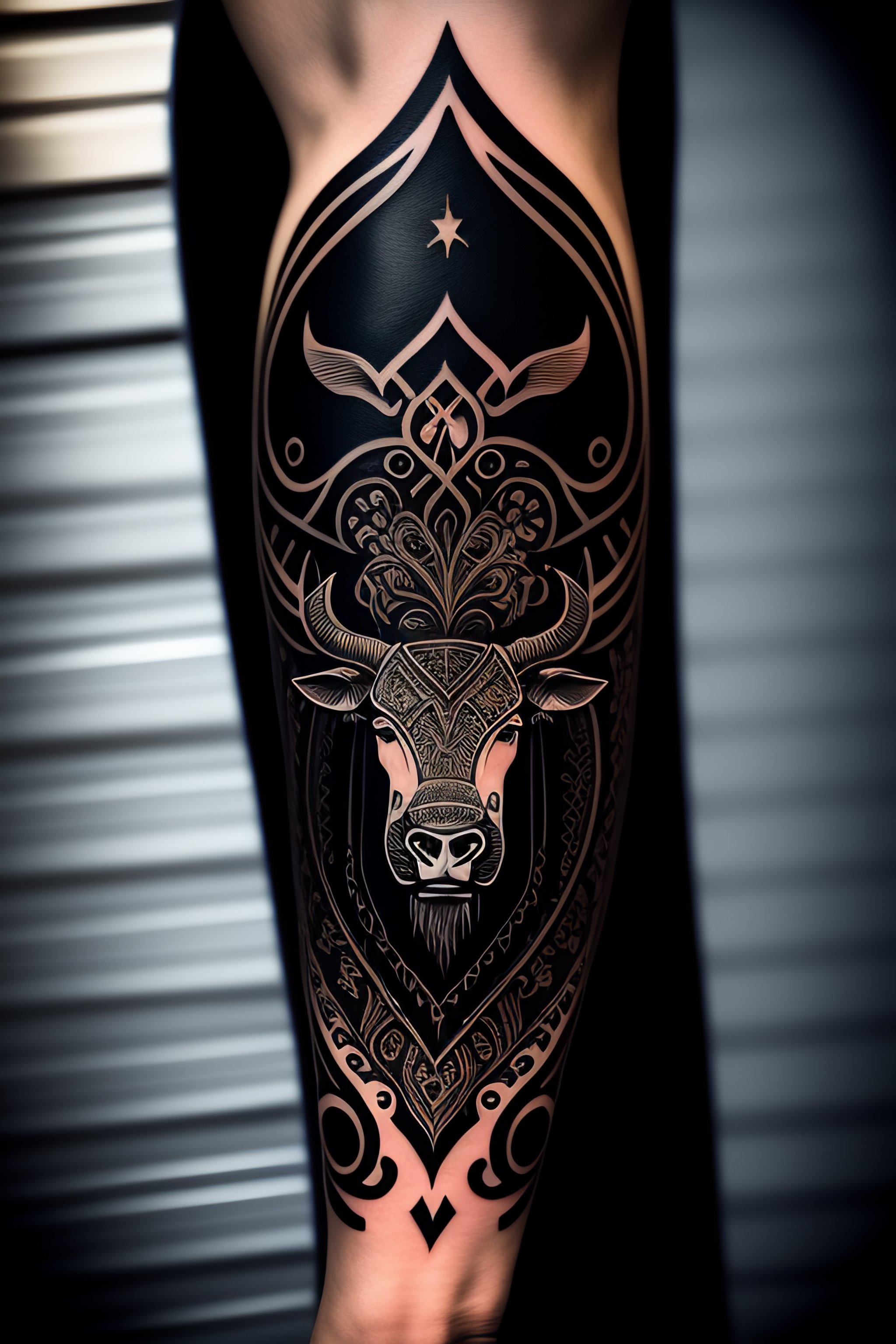 Taurus tattoos for men 0042