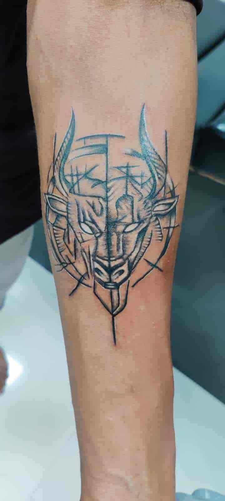 Taurus tattoos for men 0047