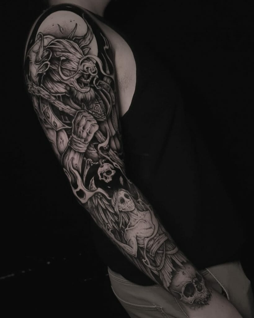 Taurus tattoos for men 0048