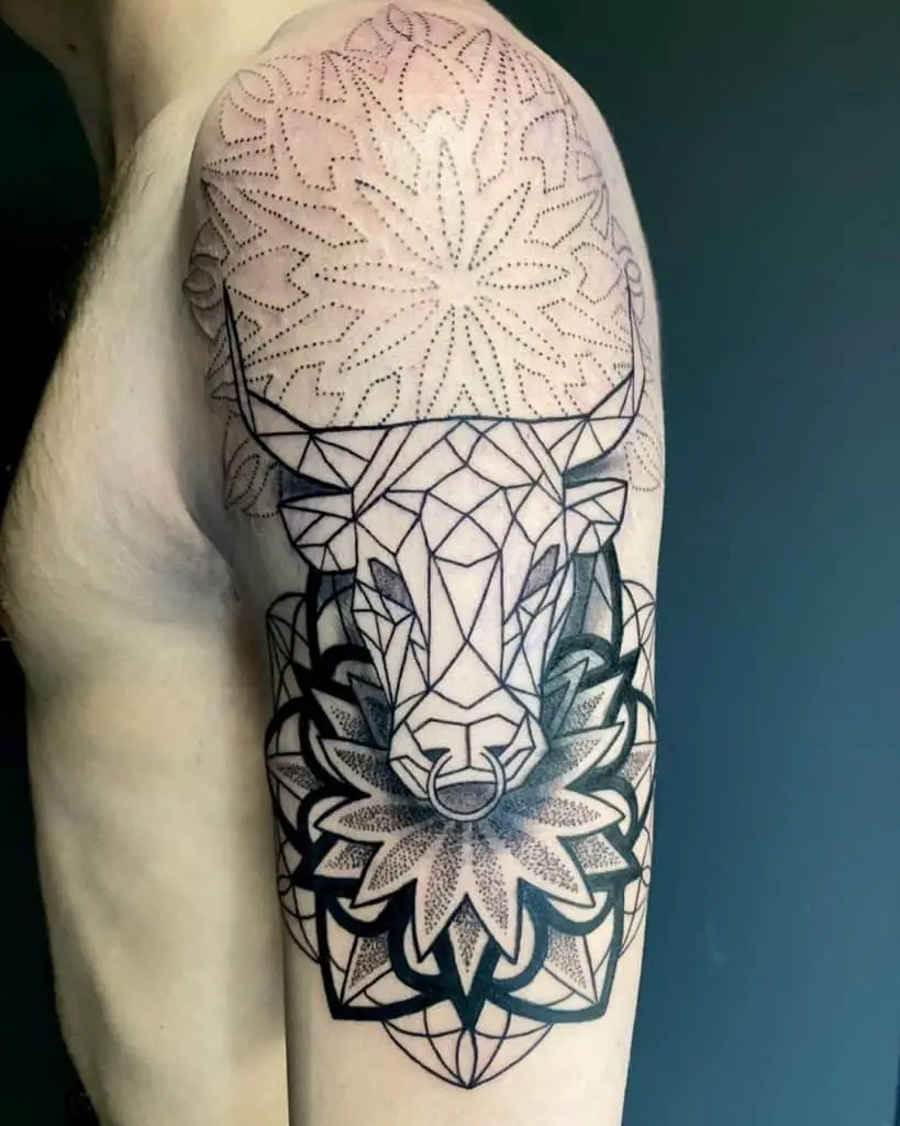 Taurus tattoos for men 0049