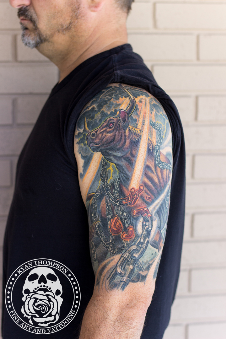 Taurus tattoos for men 0050