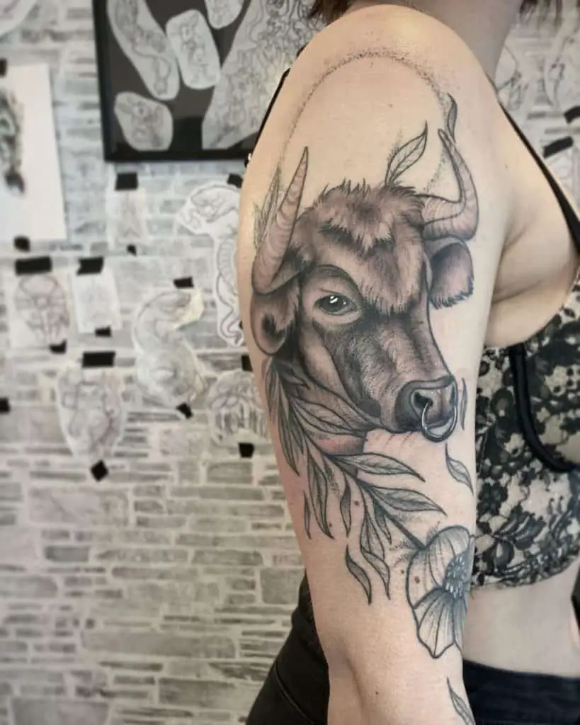 Taurus tattoos for men 0060