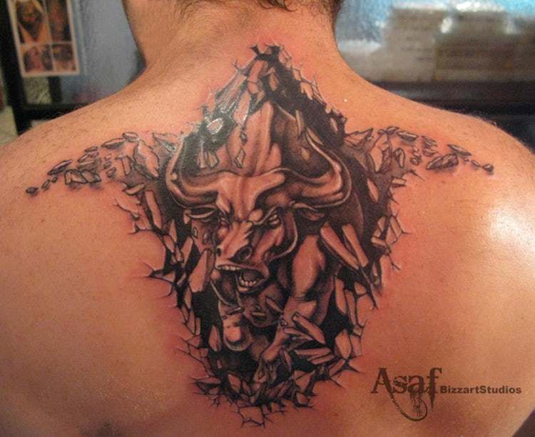 Taurus tattoos for men 0075