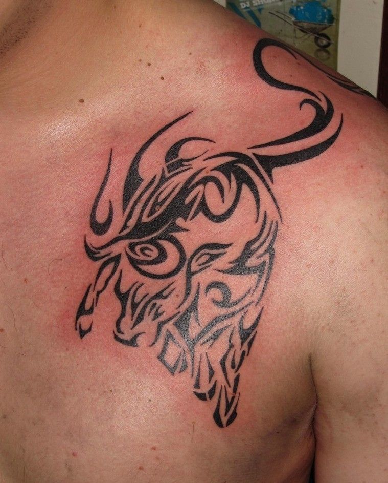 Taurus tattoos for men 0082