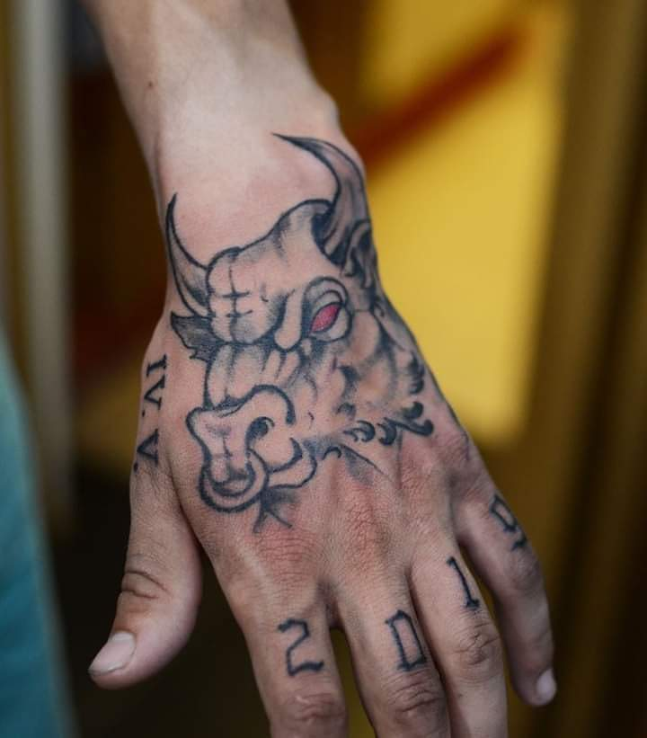 Taurus tattoos for men 0087