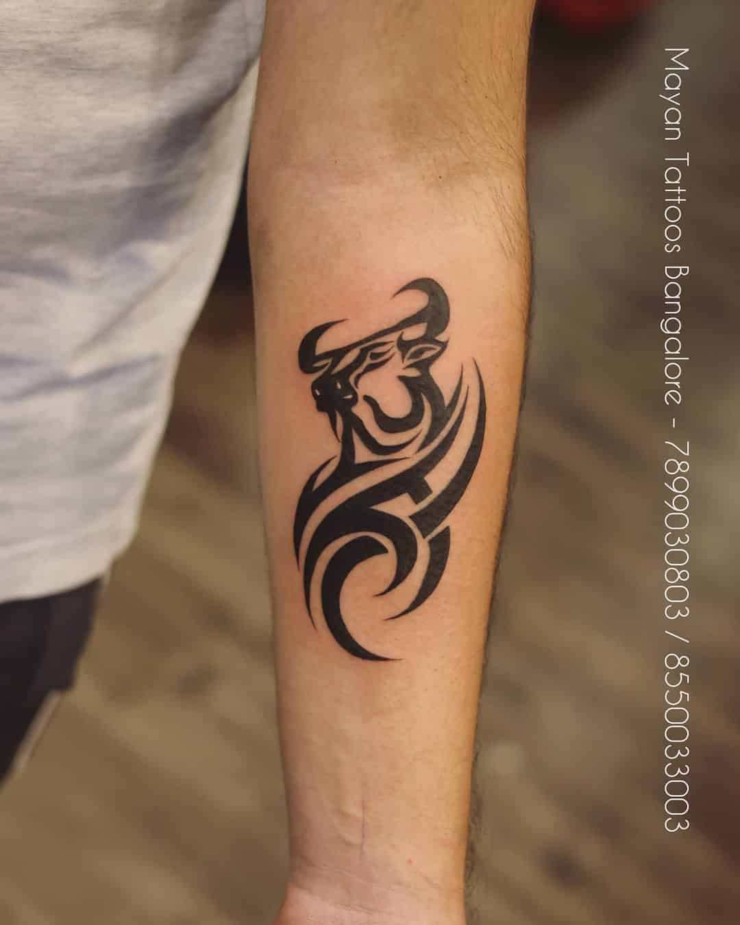 Taurus tattoos for men 0099