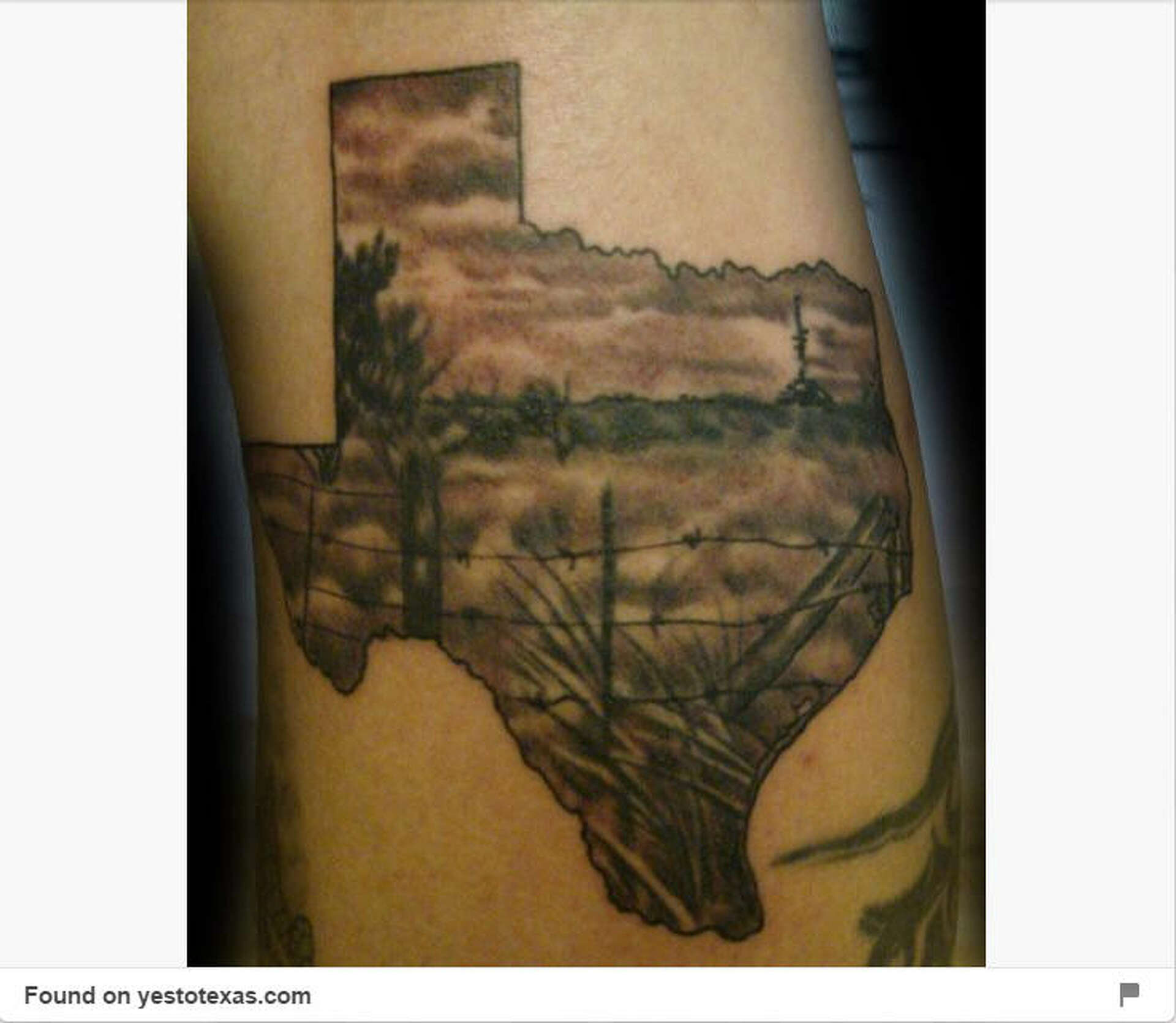 Texas tattoos for men 0039