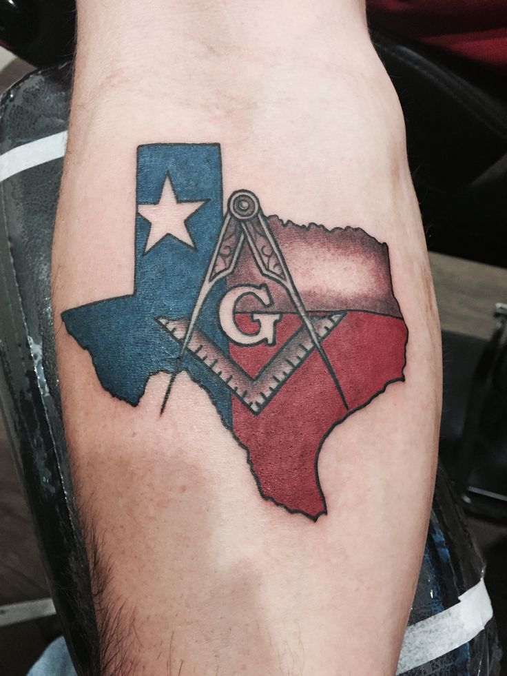 Texas tattoos for men 0065