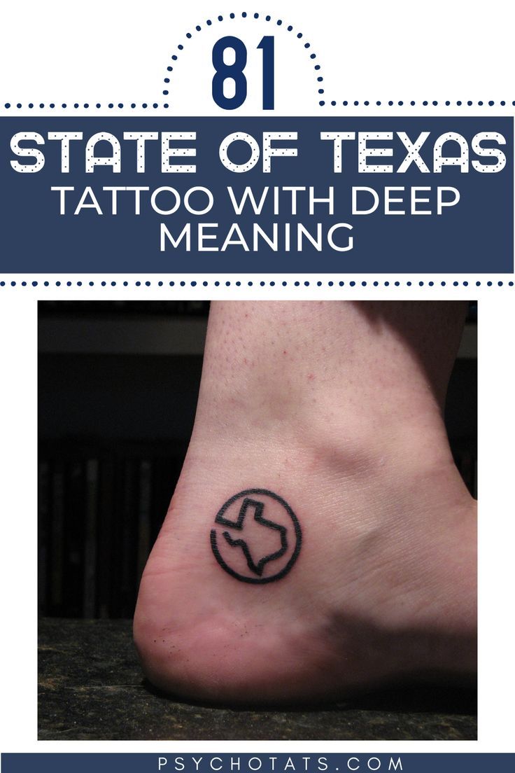 Texas tattoos for men 0073