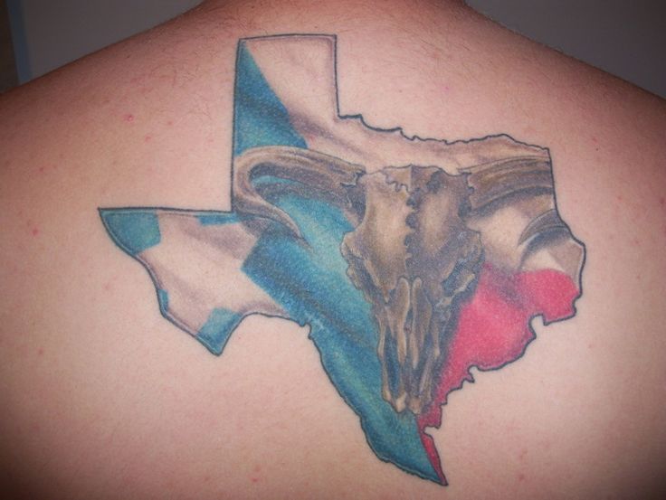 Texas tattoos for men 0075