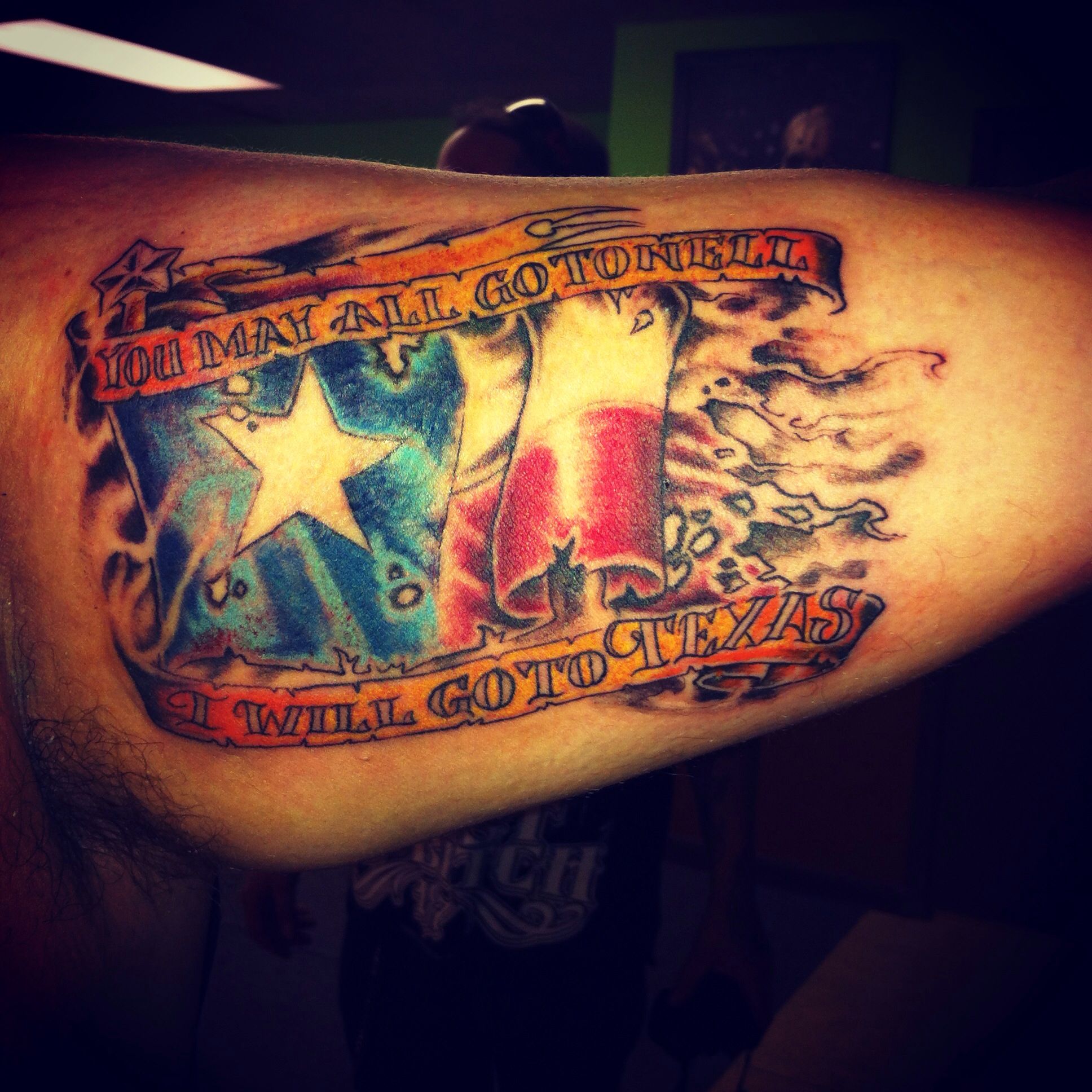 Texas tattoos for men 0076