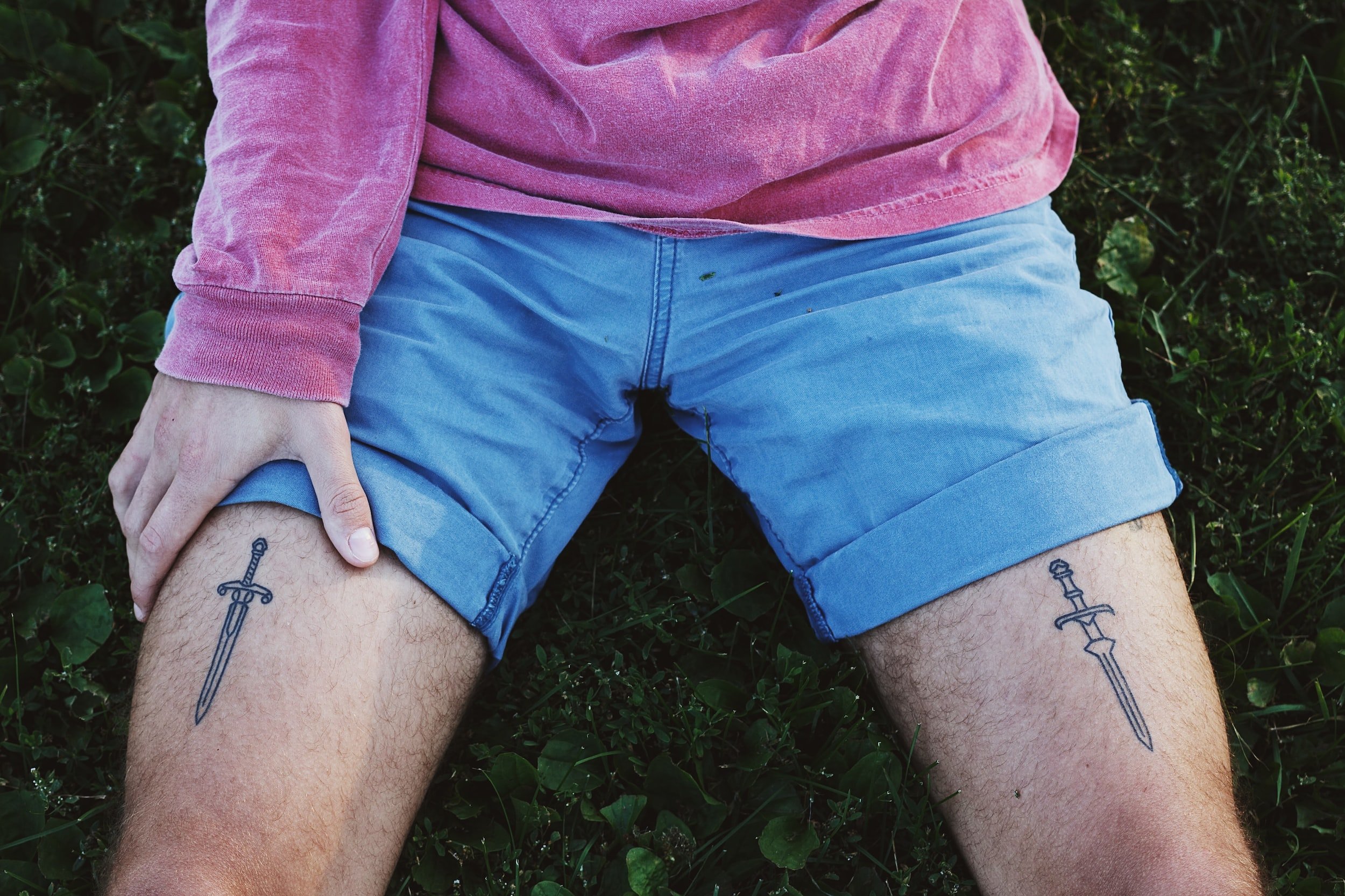 thigh tattoos for men 0014