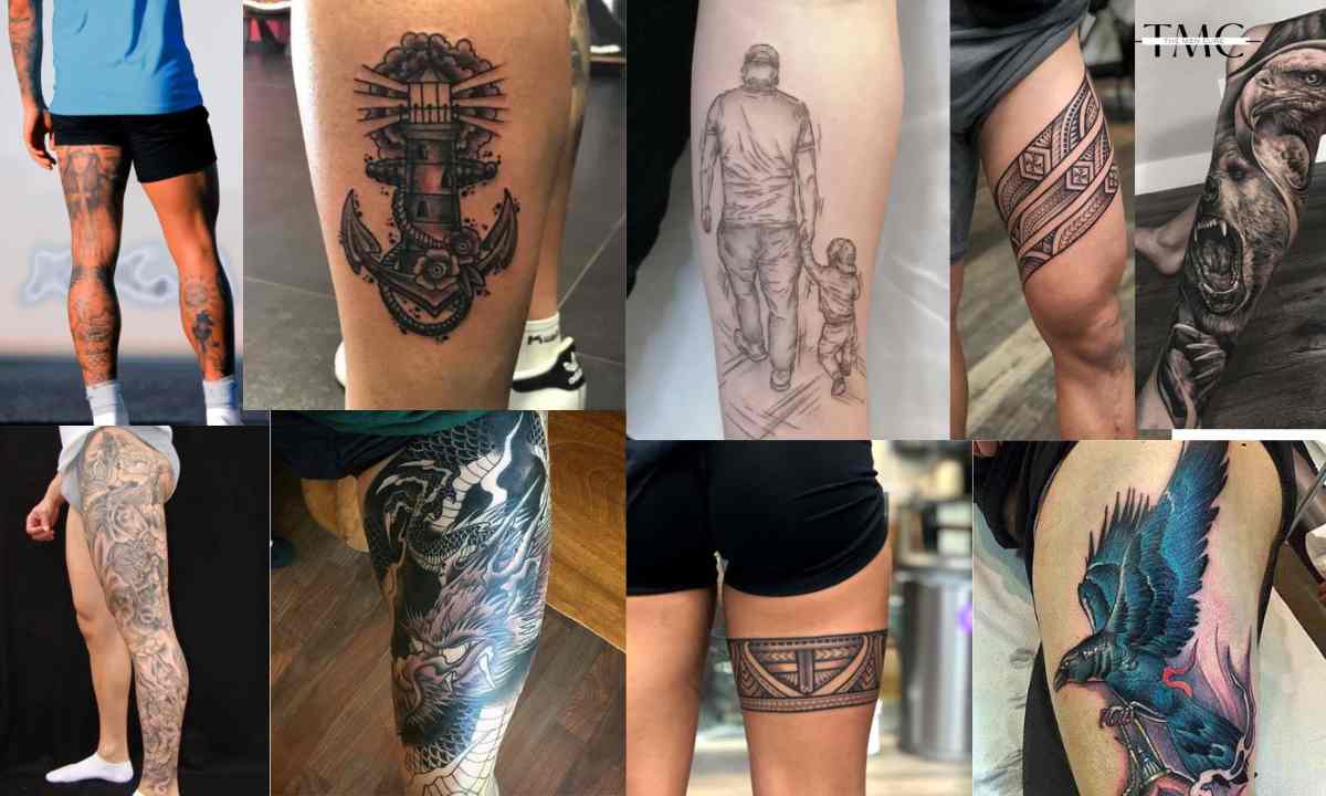 thigh tattoos for men 0015