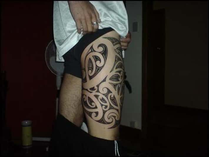 thigh tattoos for men 0024