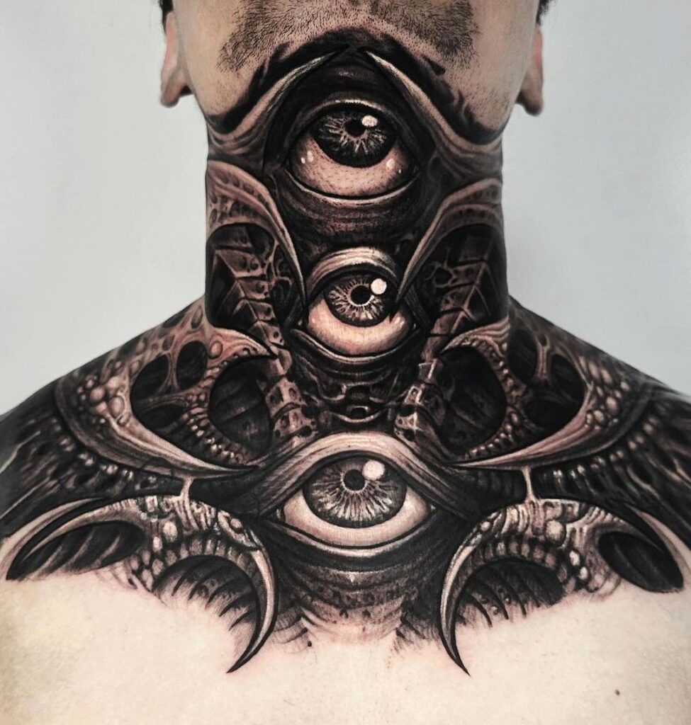 throat tattoos for men 0047