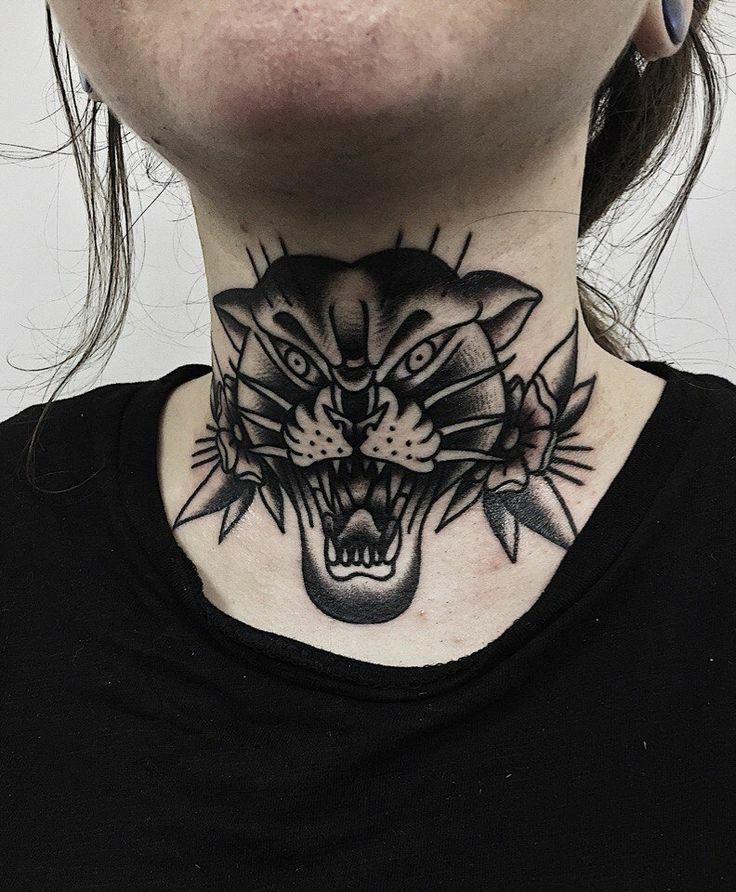 throat tattoos for men 0055