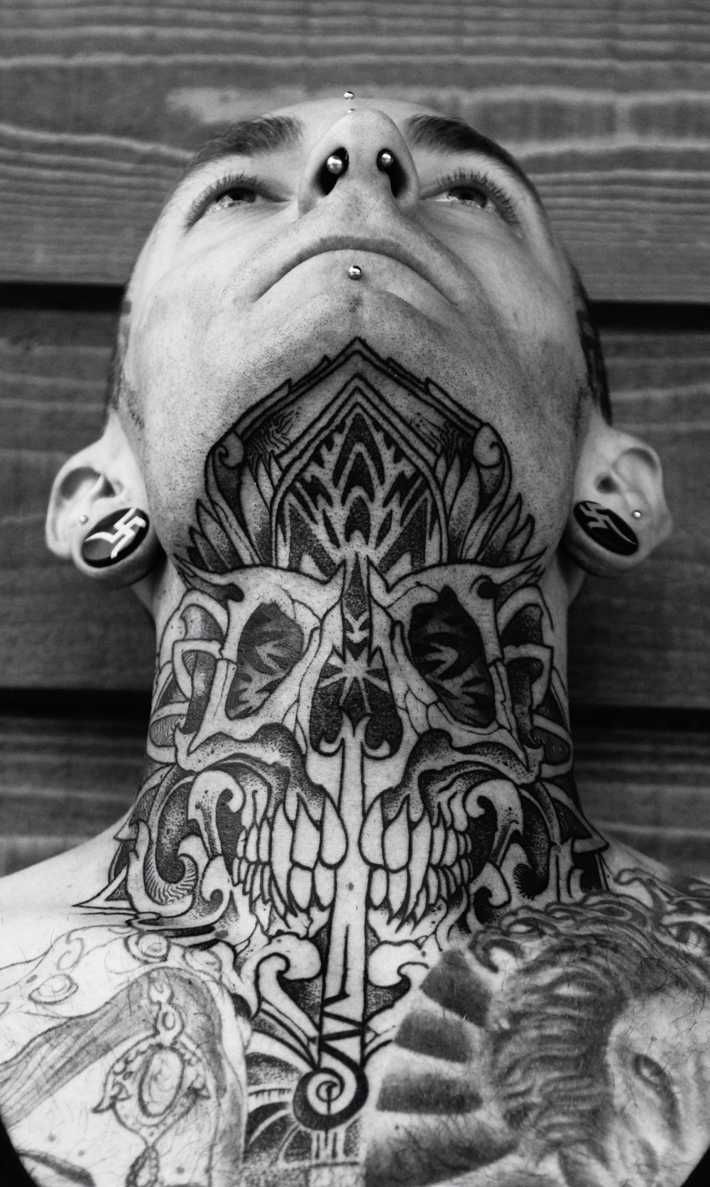 throat tattoos for men 0074