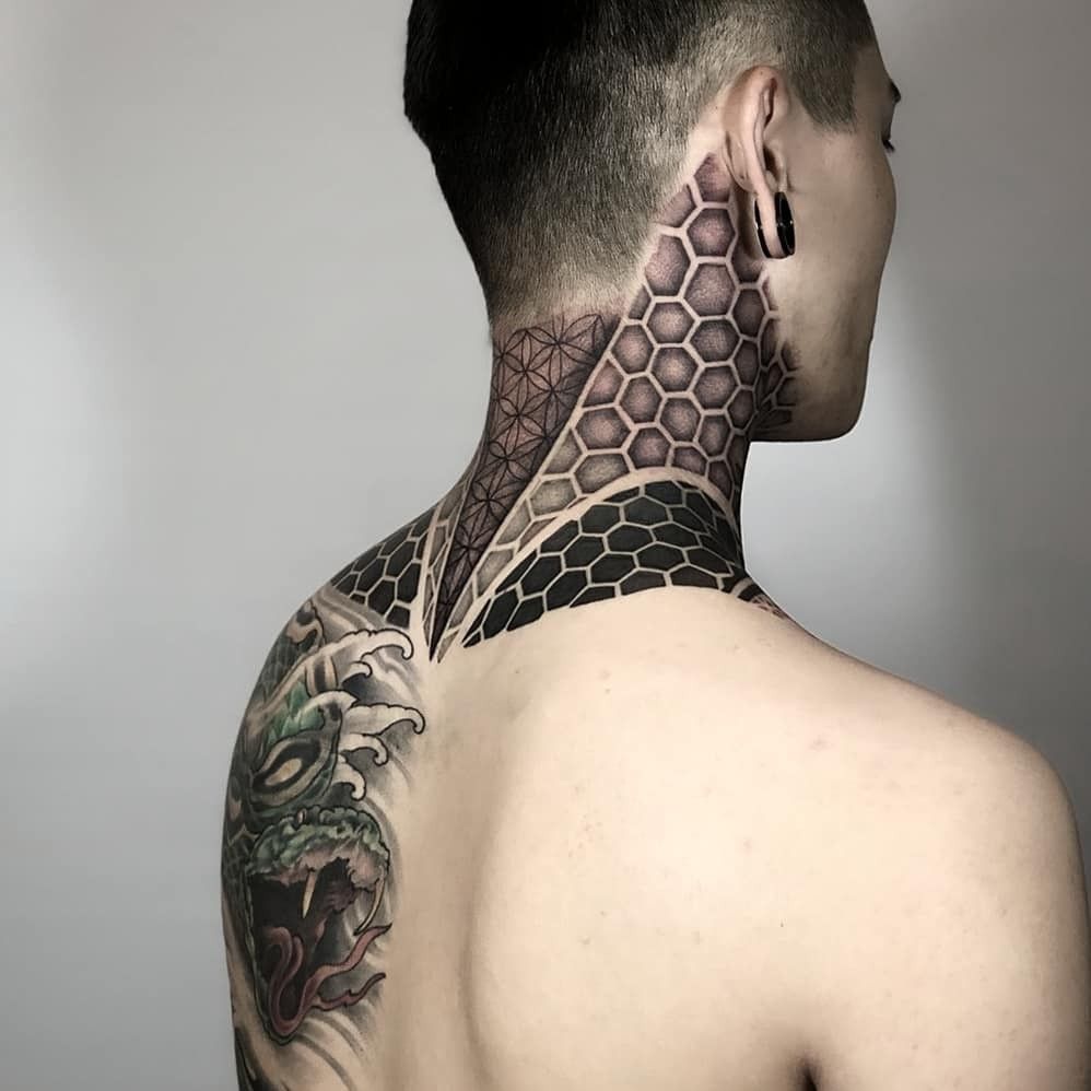 throat tattoos for men 0084