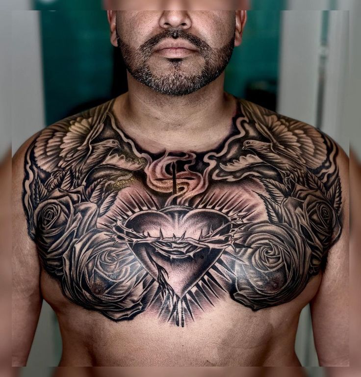 torso tattoos for men 0025