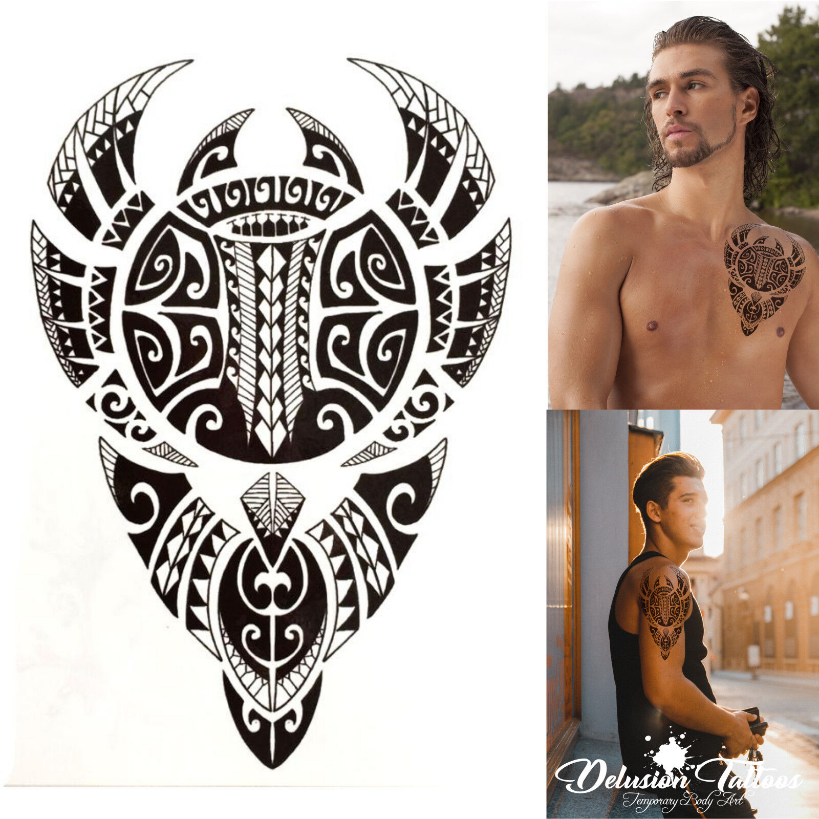 traditional bull tattoos for men