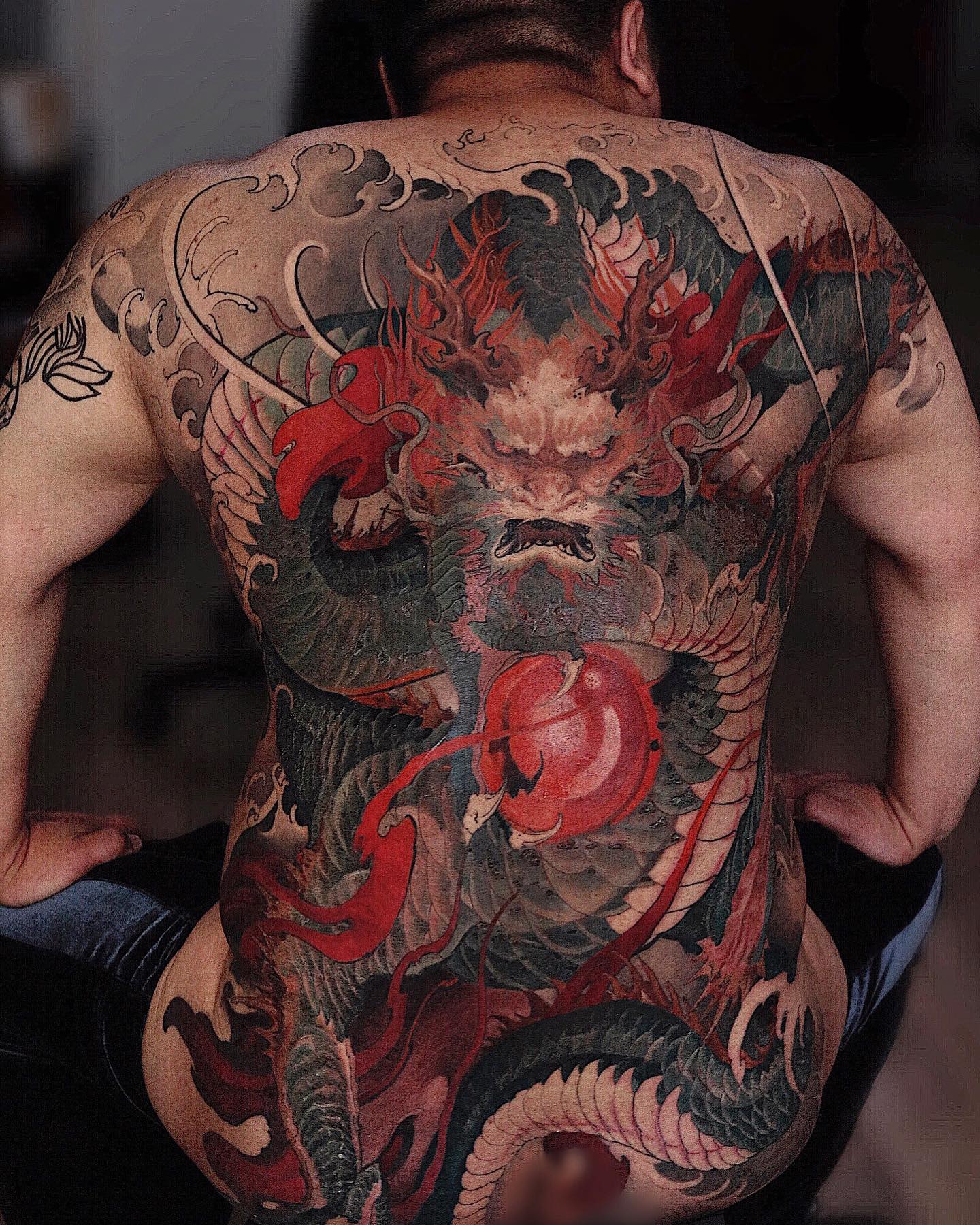 traditional Chinese tattoos for men.