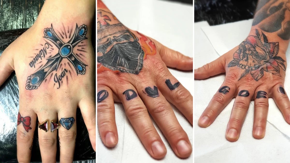 traditional hand tattoos for men 0030