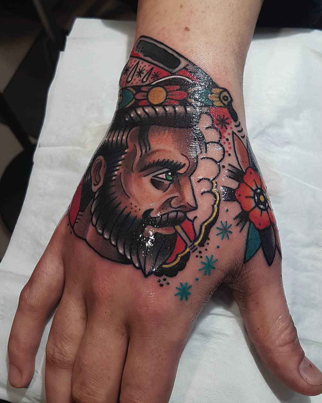 traditional hand tattoos for men 0039