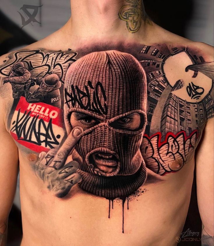 trap tattoos for men 0069