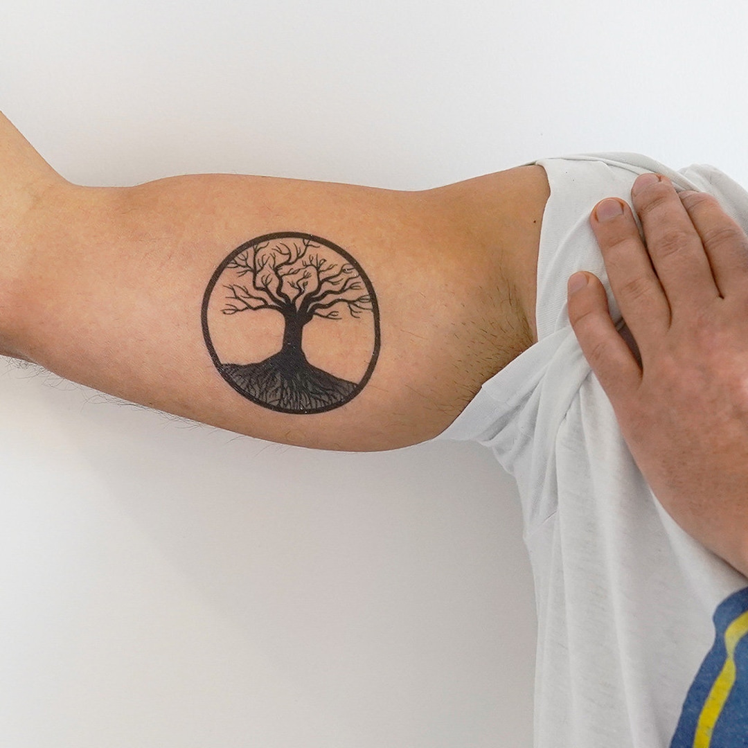 tree of life tattoos for men 0011