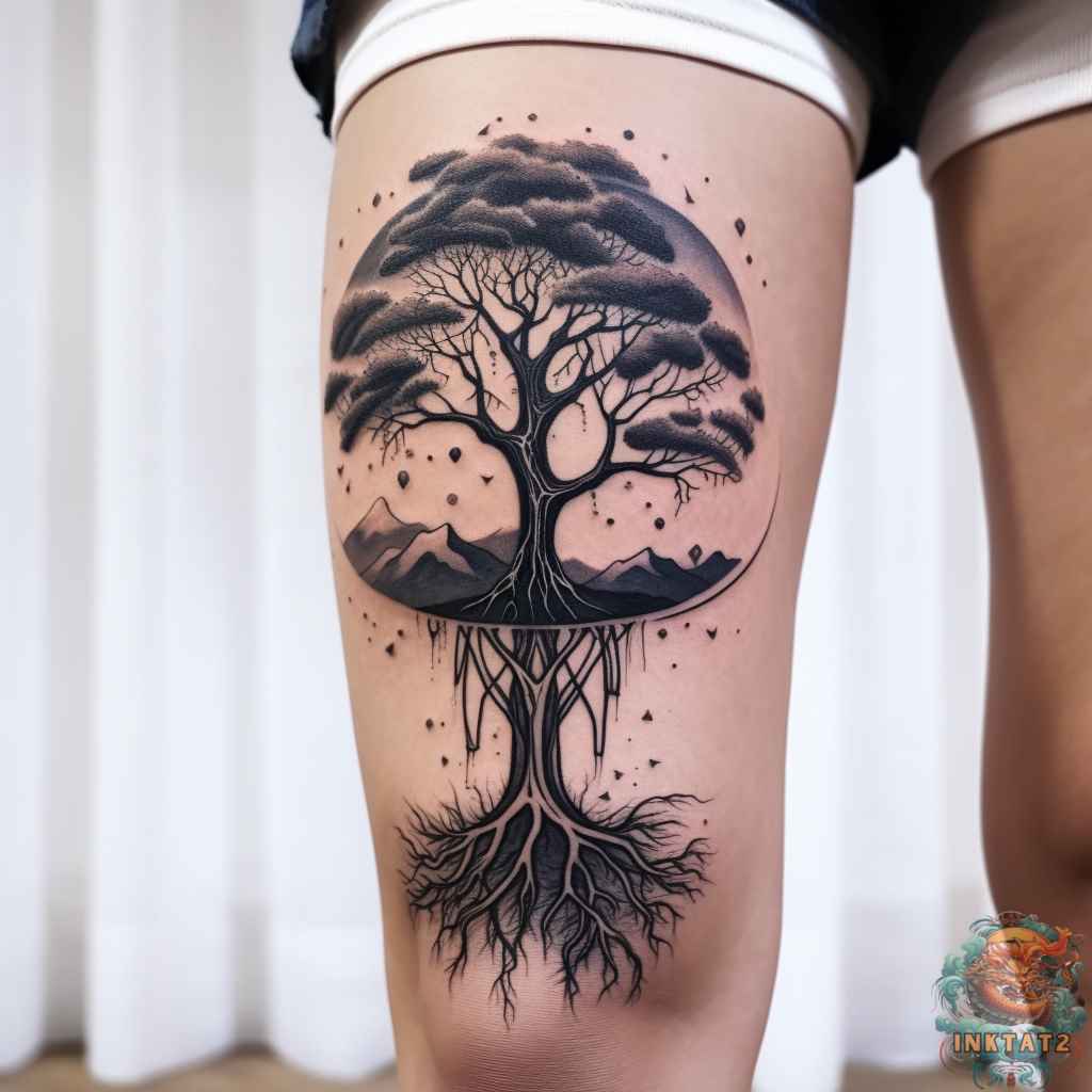 tree of life tattoos for men 0016