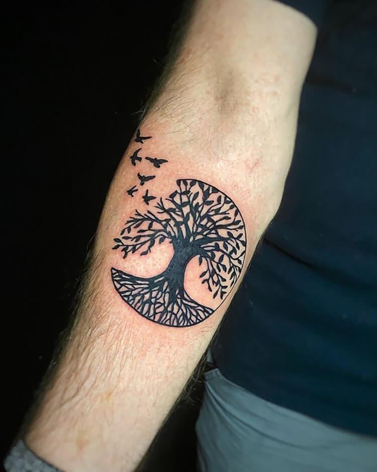 tree of life tattoos for men 0019