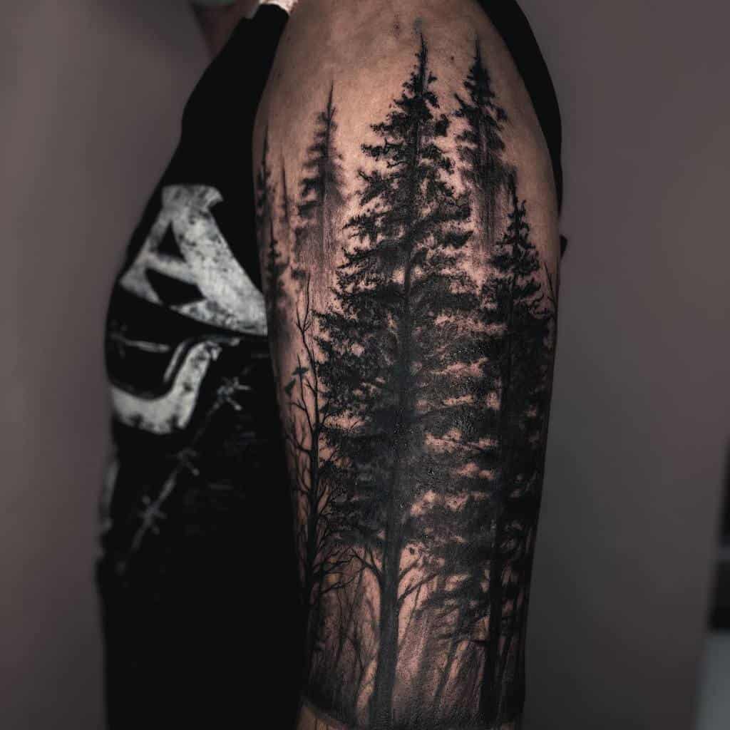 tree tattoos for men 0070