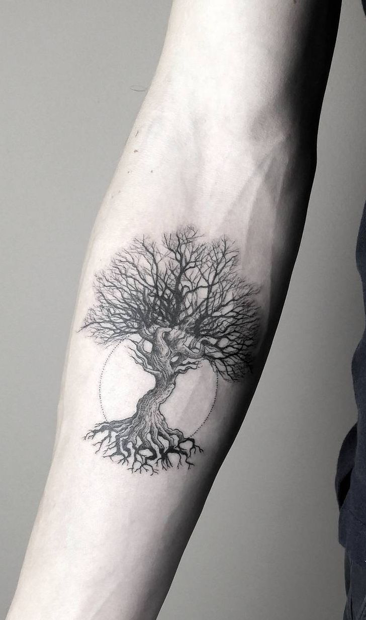 tree tattoos for men 0080