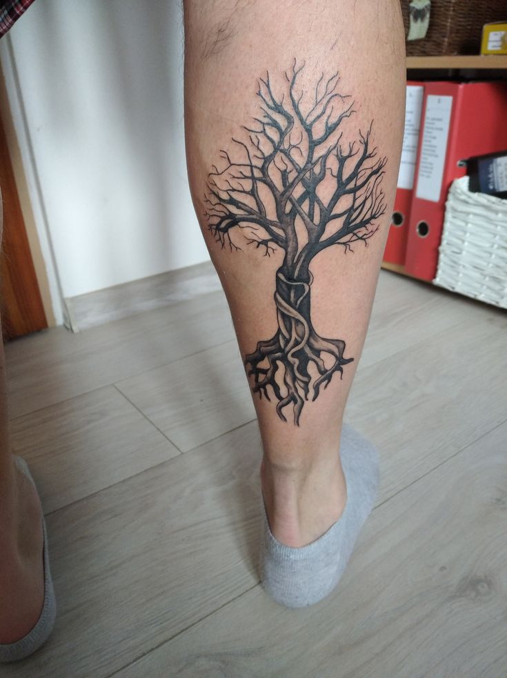 tree tattoos for men 0086