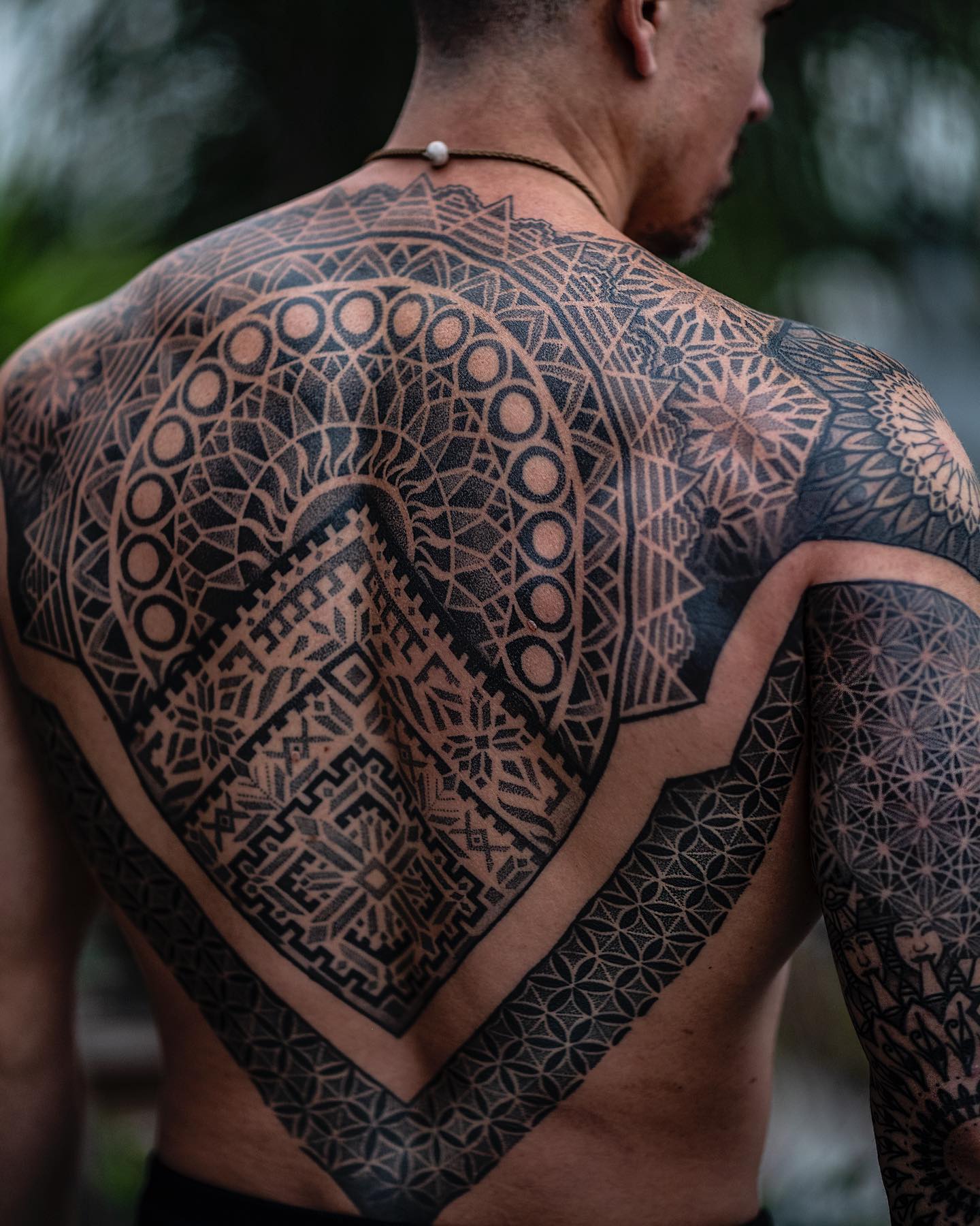 tribal back tattoos for men 0016