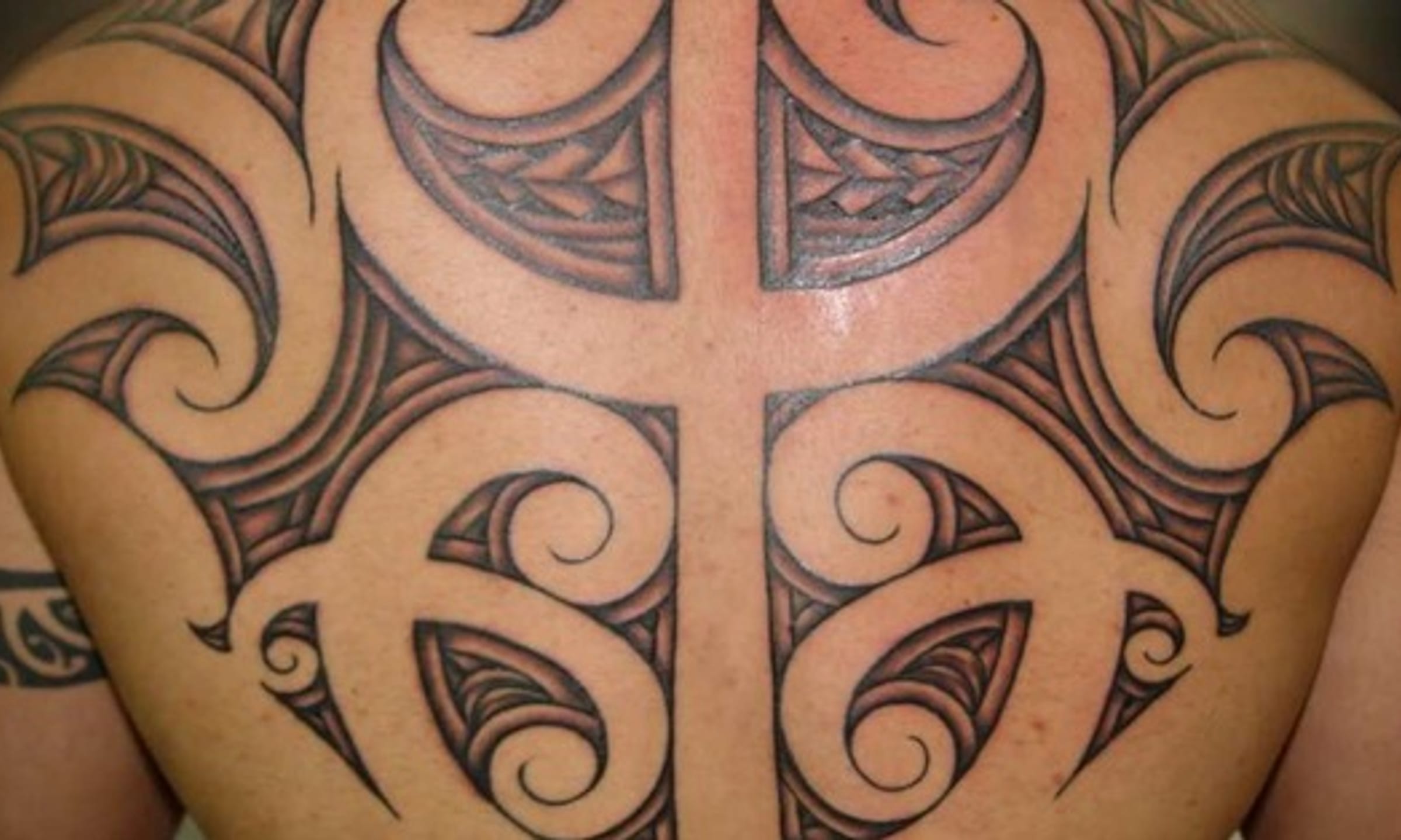 tribal back tattoos for men 0022