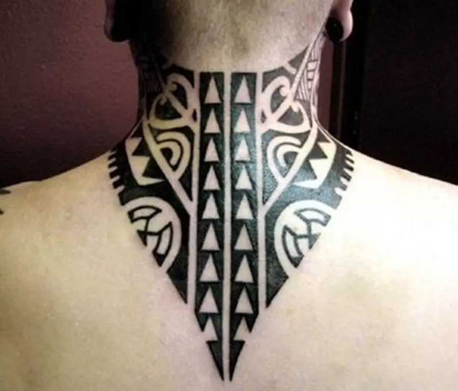 tribal back tattoos for men 0028