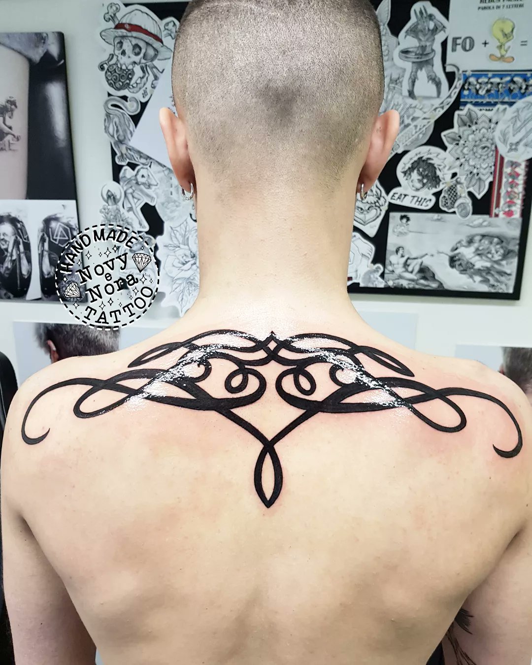 tribal back tattoos for men 0067