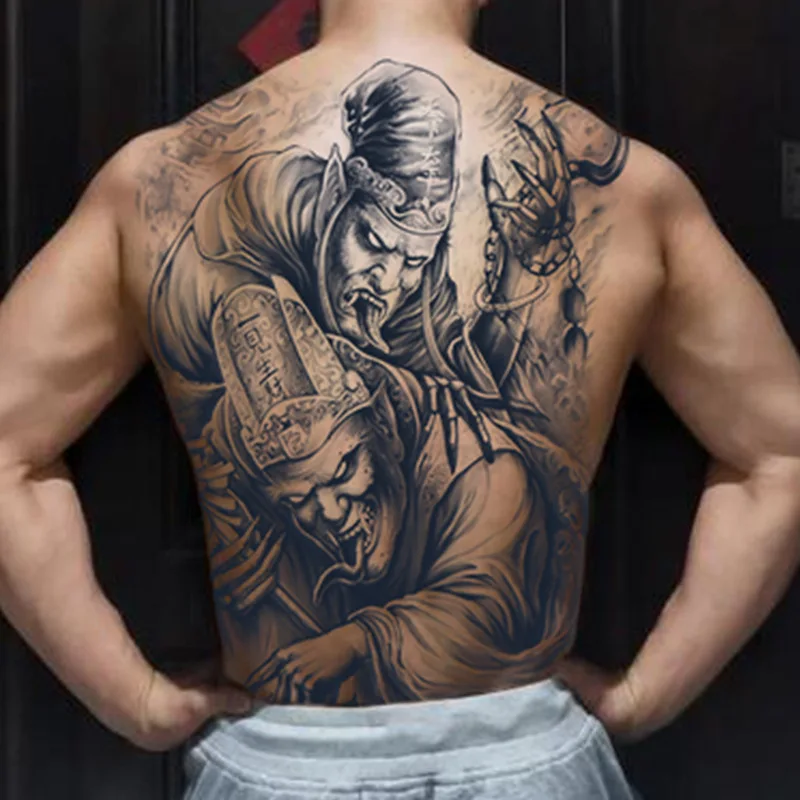 tribal back tattoos for men 0069