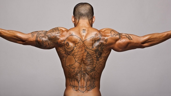 tribal back tattoos for men 0088