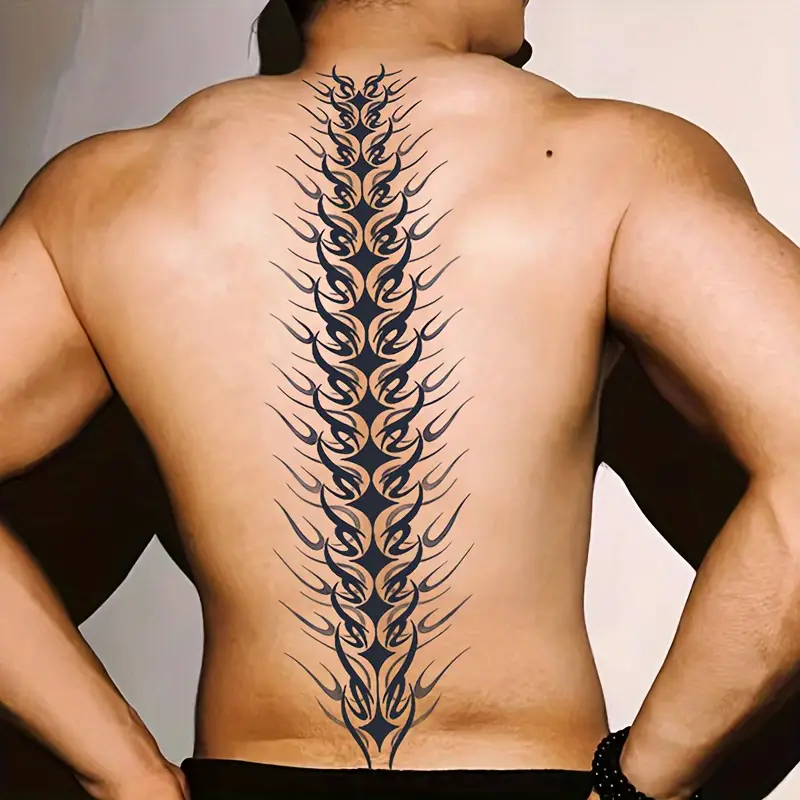 tribal back tattoos for men 0098